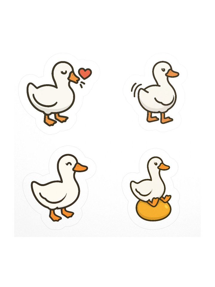 Geese Sticker Sheet 2 product image (2)