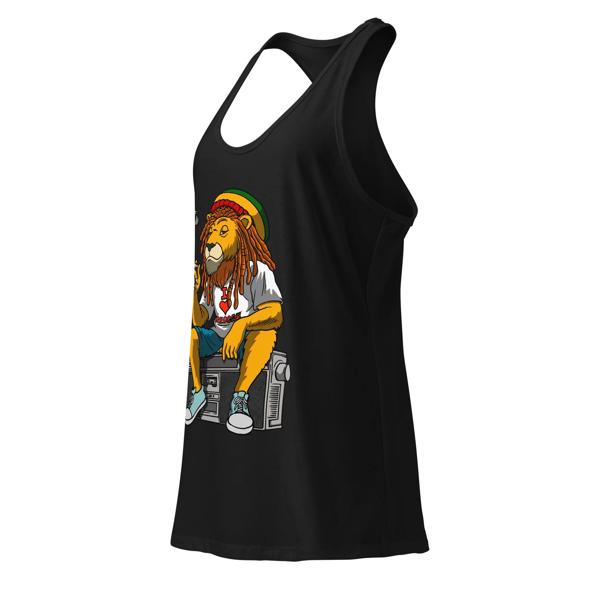 Rasta Lion Women's Reggae Tank product image (6)