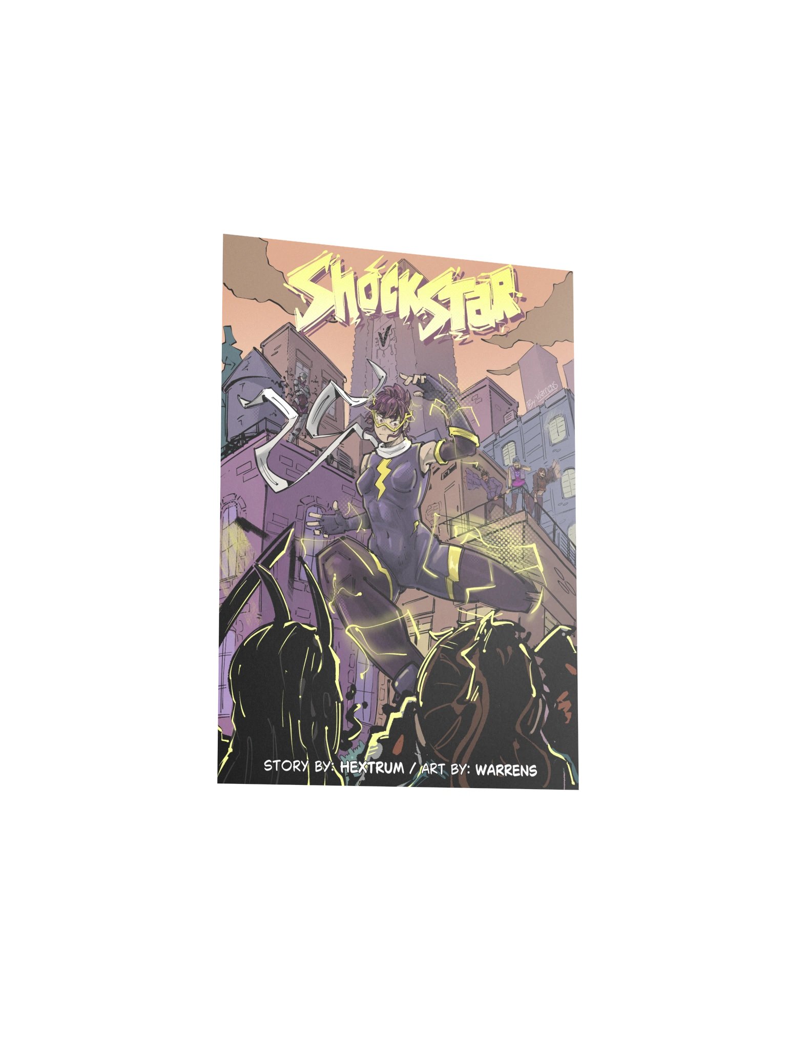 Shock Star #1 Cover Poster product image (6)