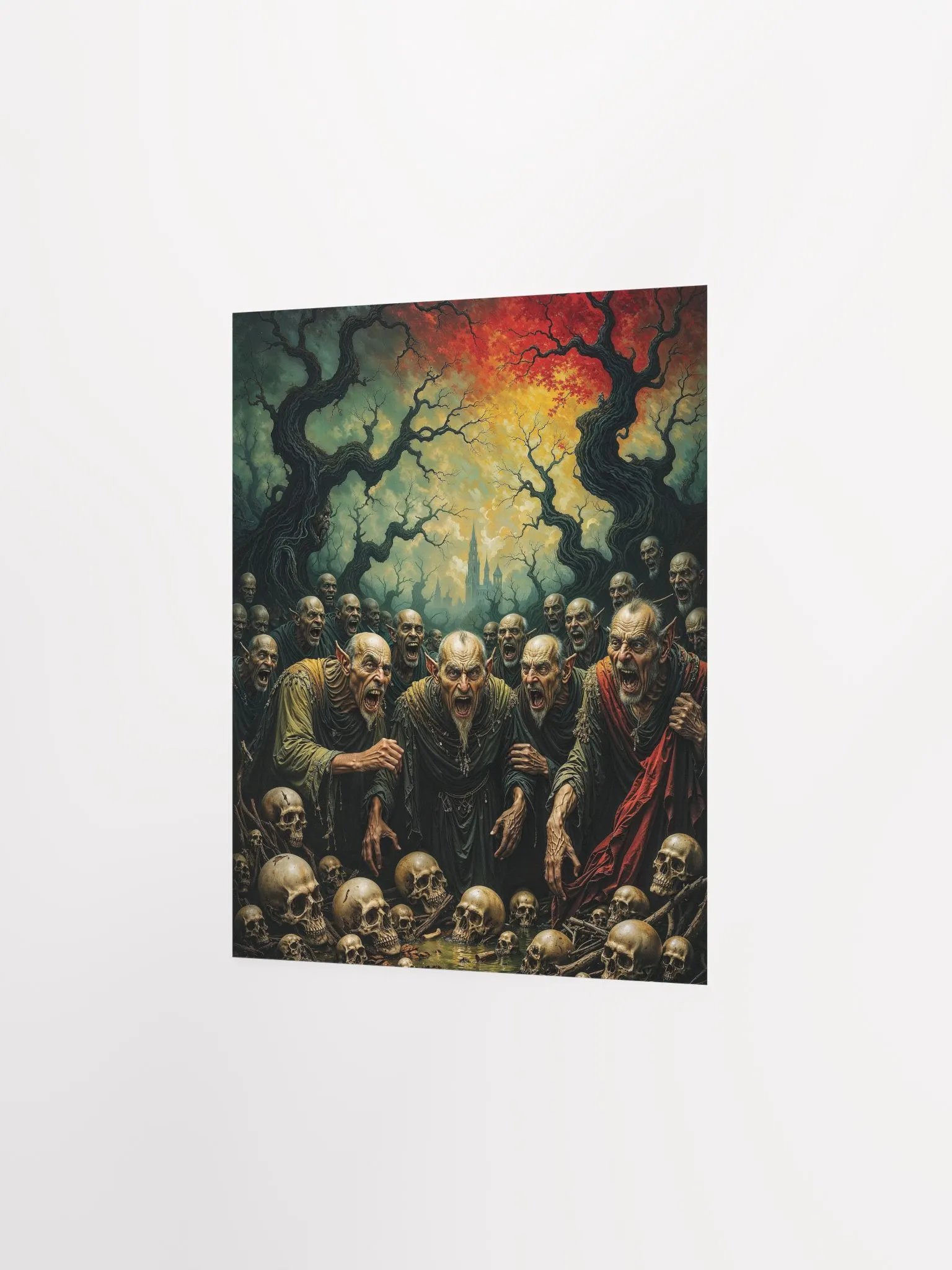 Ghoul Gathering Matte Poster product image (10)