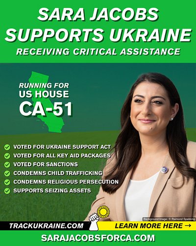 Democrat Sara Jacobs @sarajacobsca is running for reelection in California's 51st Congressional District [CA-51] on November ...