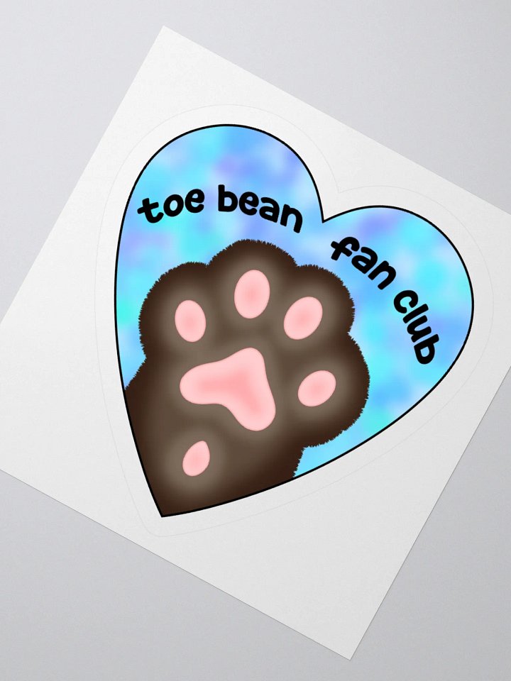 Toe Bean Sticker product image (2)