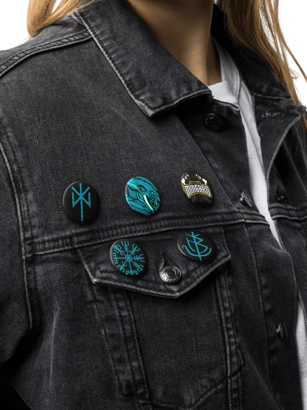 NIFLHEIM SEA DRAGONS BADGE SET product image (4)