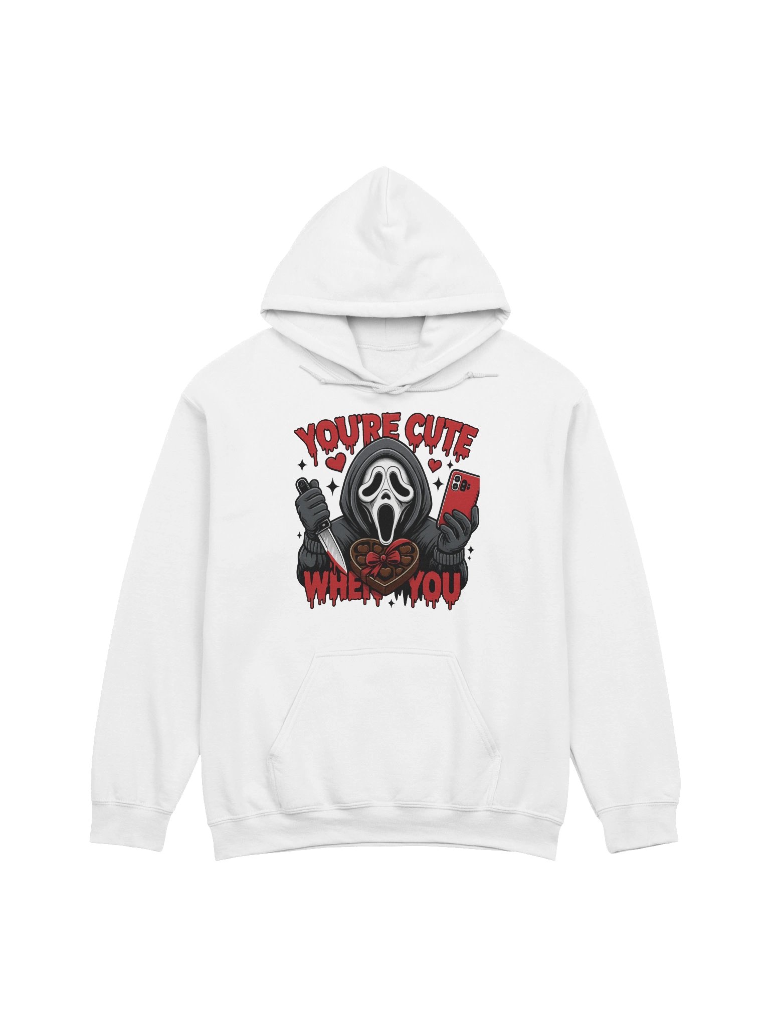 Horror Valentine's Hoodie product image (2)