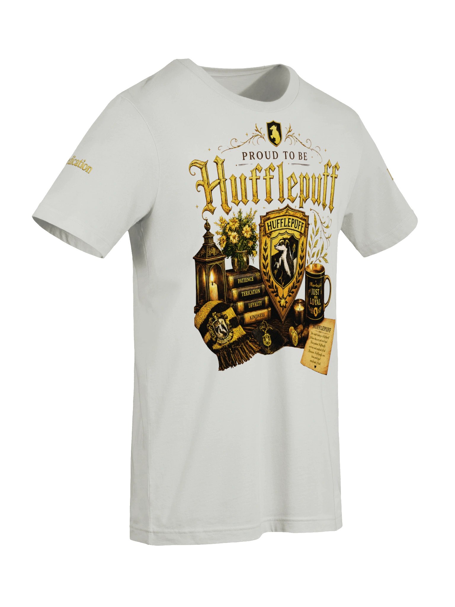 🦡 Vintage Wizarding House Collection – Proud to Be Hufflepuff T-Shirt product image (52)