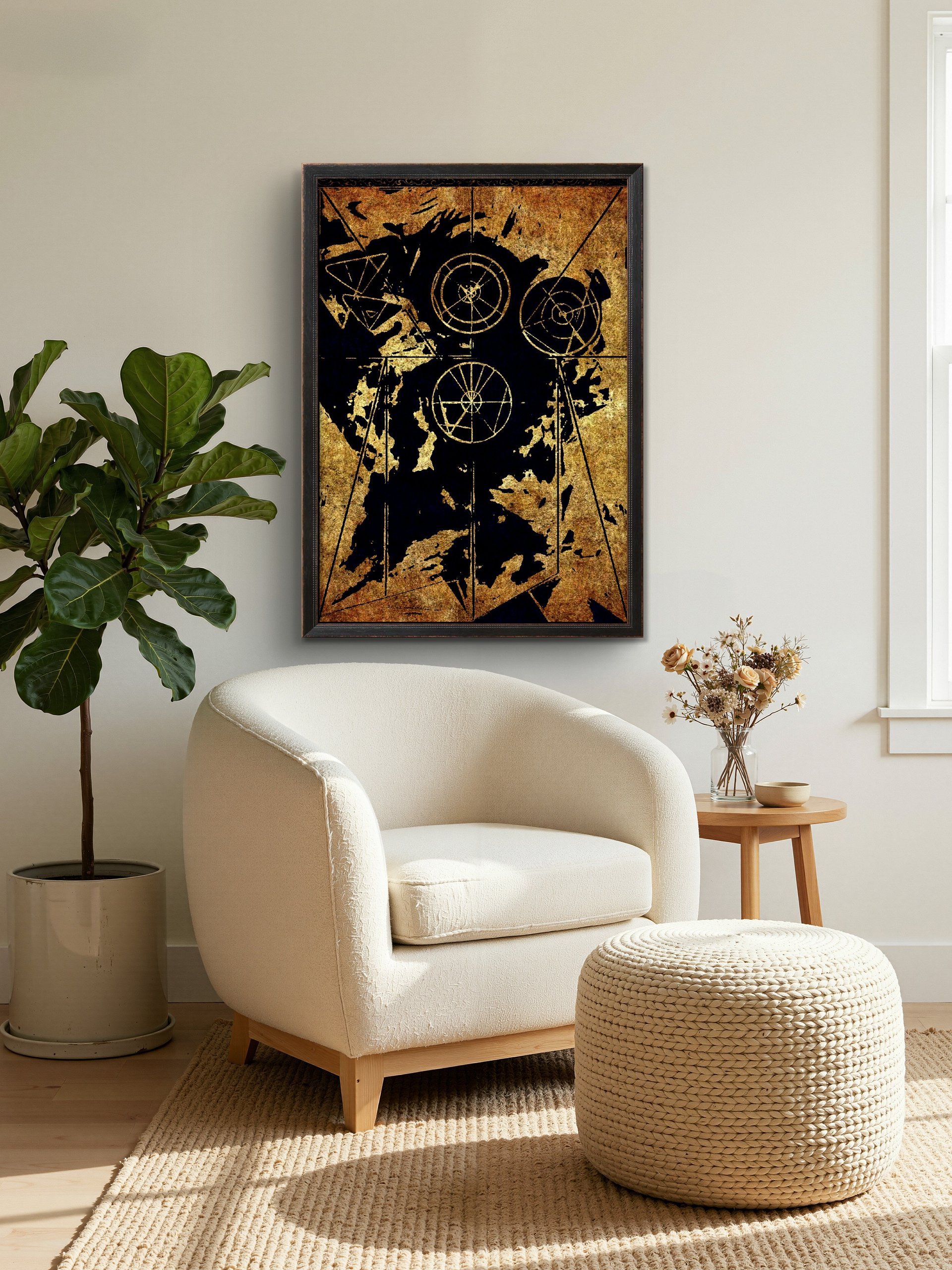 Cosmic Convergence 2026 — Fine Art Print with Frame product image (8)