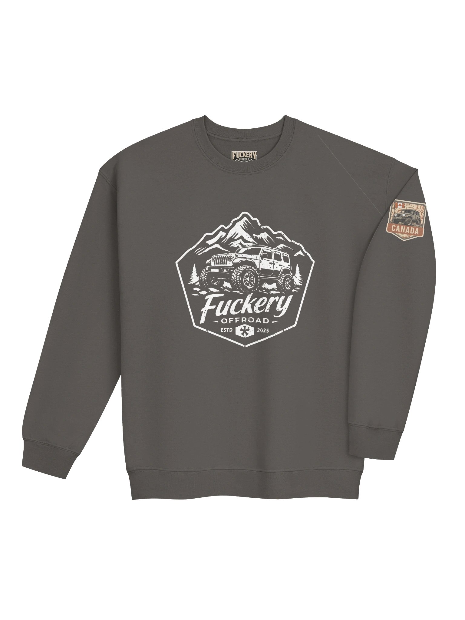 Unisex Sweatshirt with Fuckery Mountain Emblem product image (30)