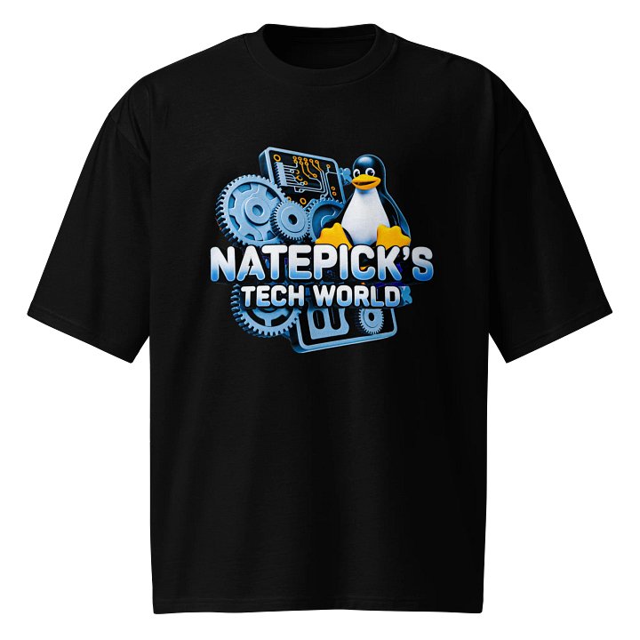 NatePick's Tech World T-Shirt product image (1)