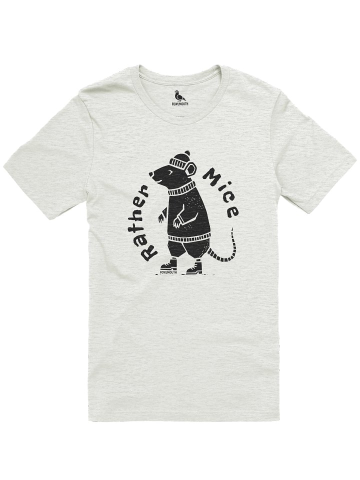Fowlmouth Rather Mice Supersoft T-shirt product image (1)