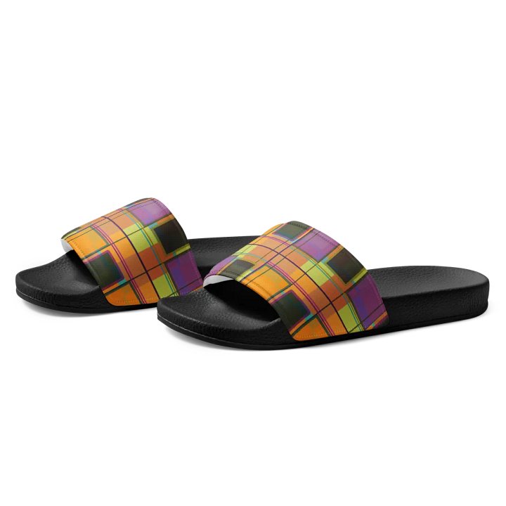 Neonesque Men's Plaid Slides product image (1)