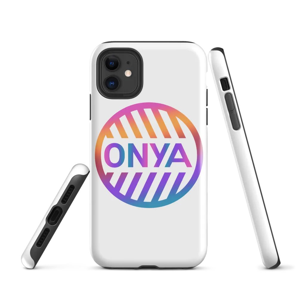 Retro ONYA iPhone Case product image (1)