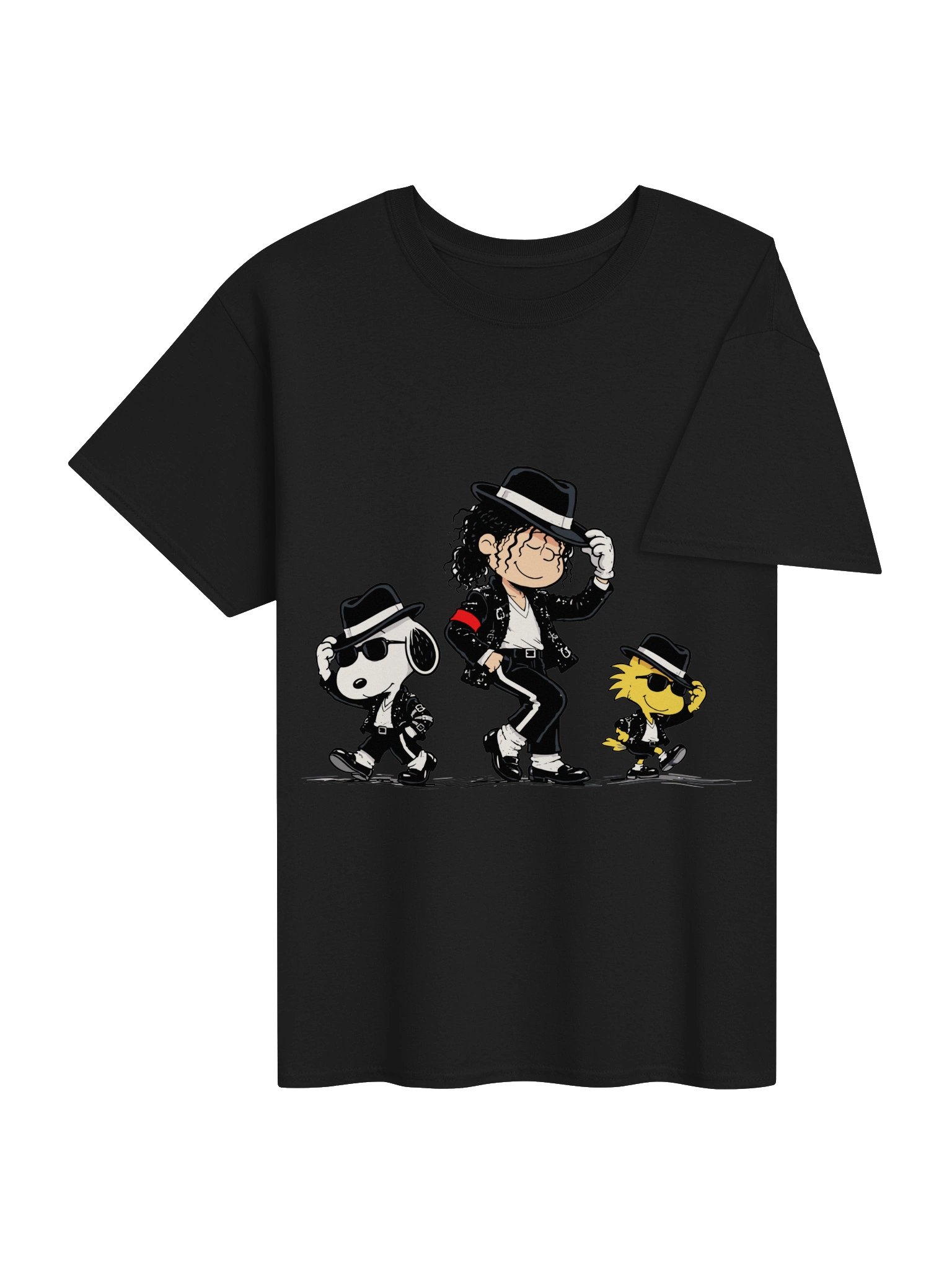 Retro Dance Graphic Tee, Vintage Music Inspired T-Shirt, Classic Cartoon Style Shirt product image (4)