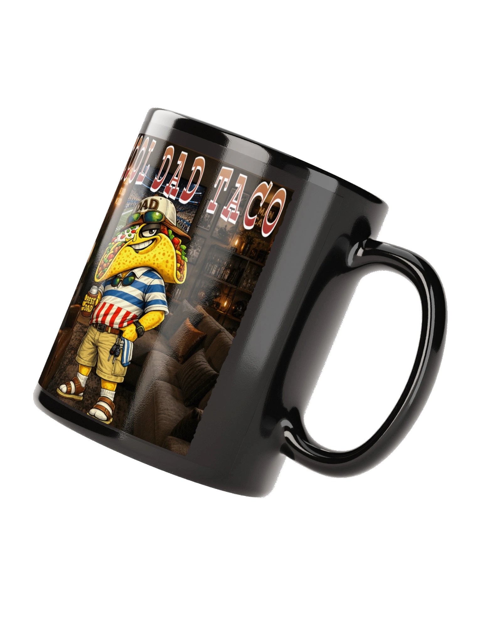 Cool Dad Taco Mug - The Taco Faily product image (7)