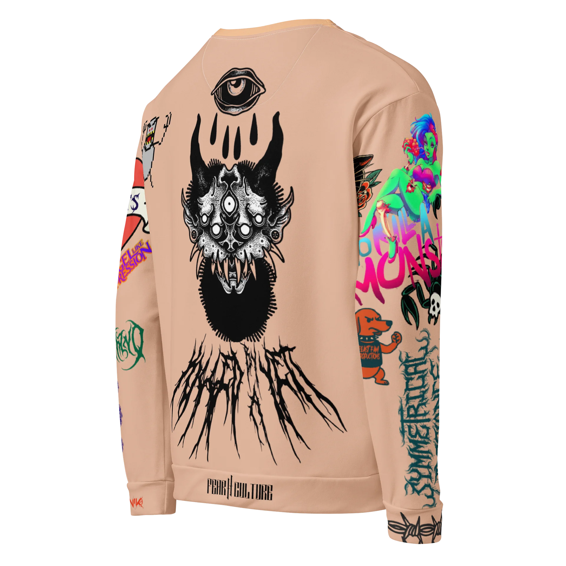 Odd Duck Collab Tattoo Sweater product image (5)