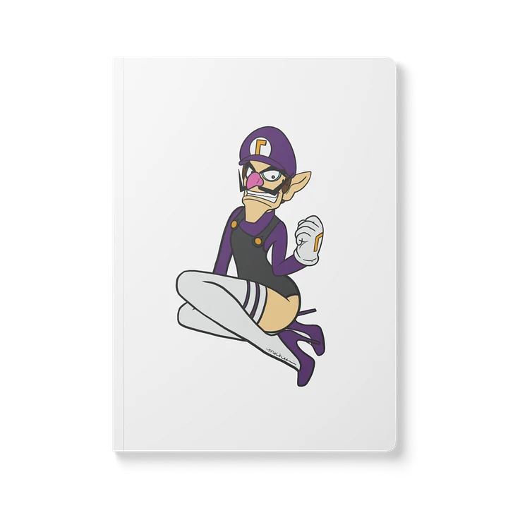 Pinup Waluigi Softcover Journal product image (1)