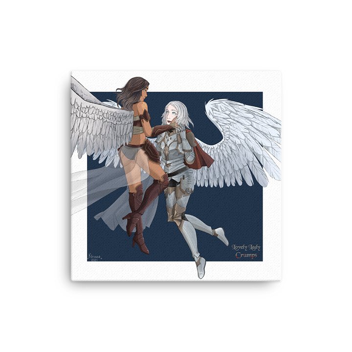 Bond of Two Valkyries Canvas Print product image (1)