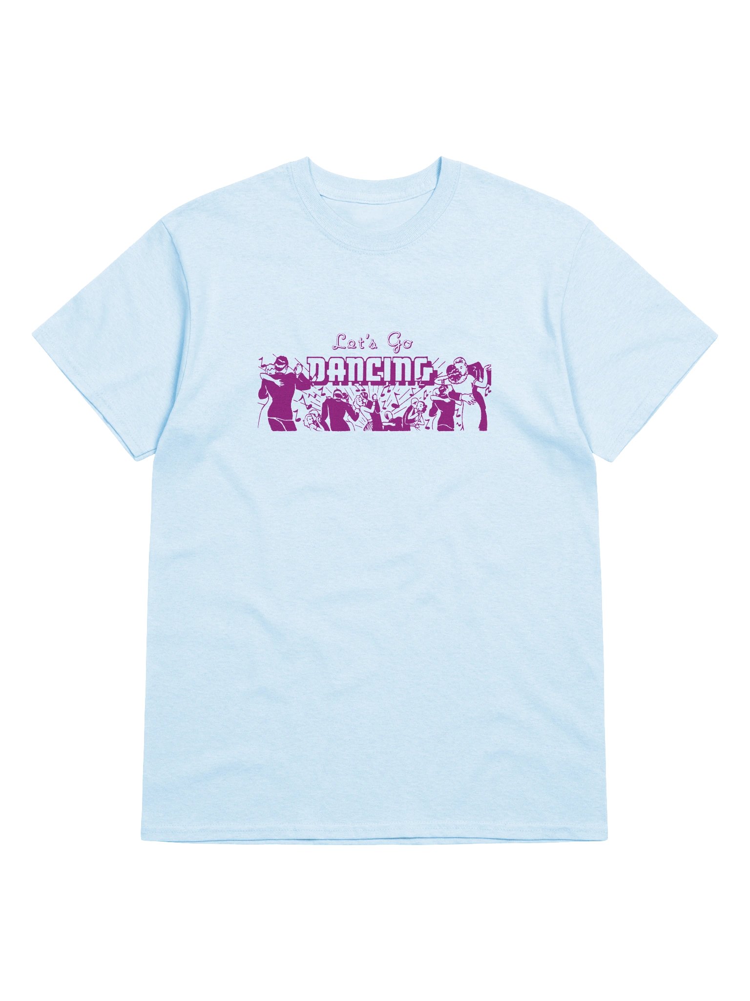 'Let's Go Dancing' T-Shirt — Light product image (5)