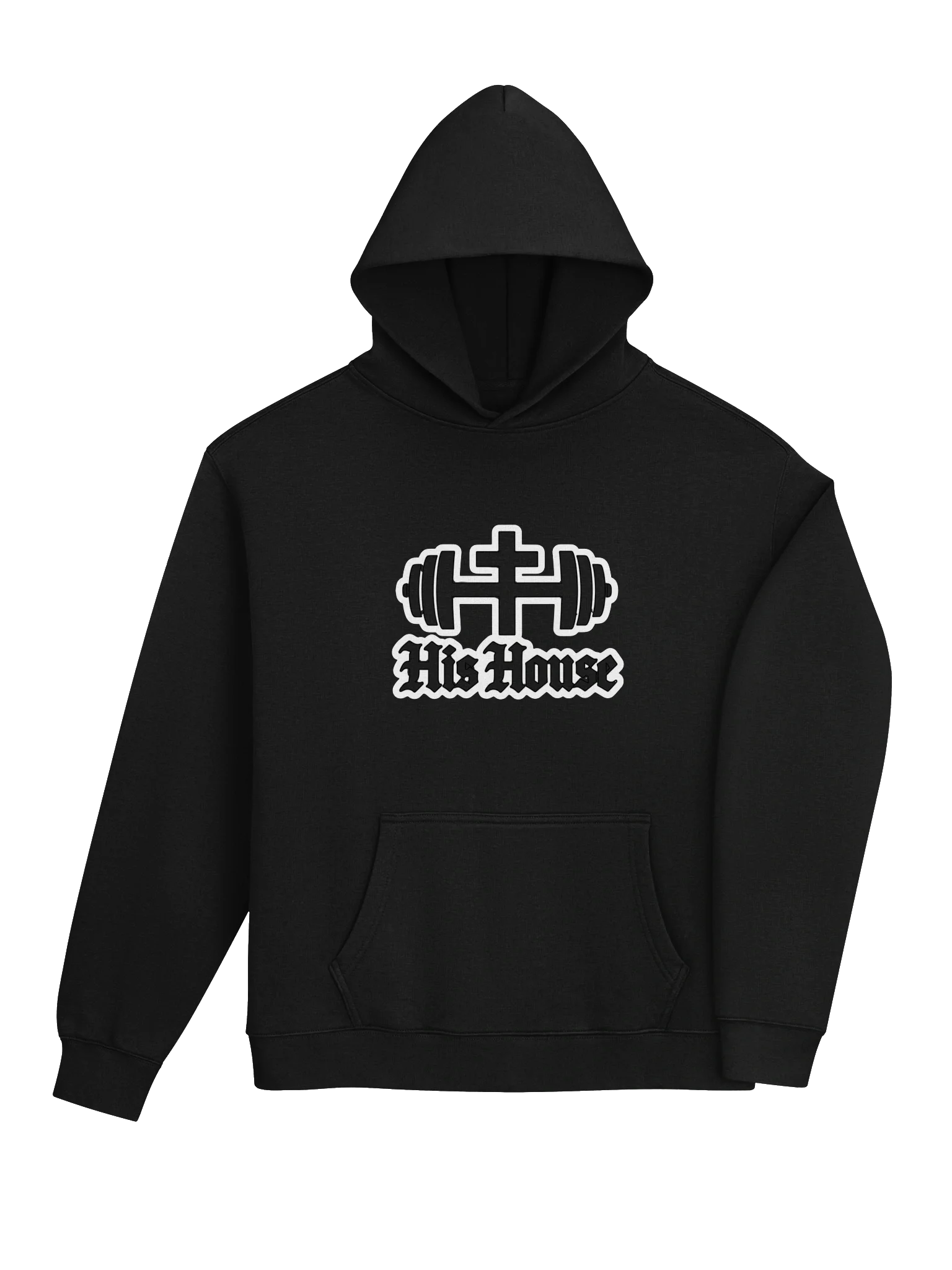 His House Heritage Outline Unisex Relaxed Hoodie by His House