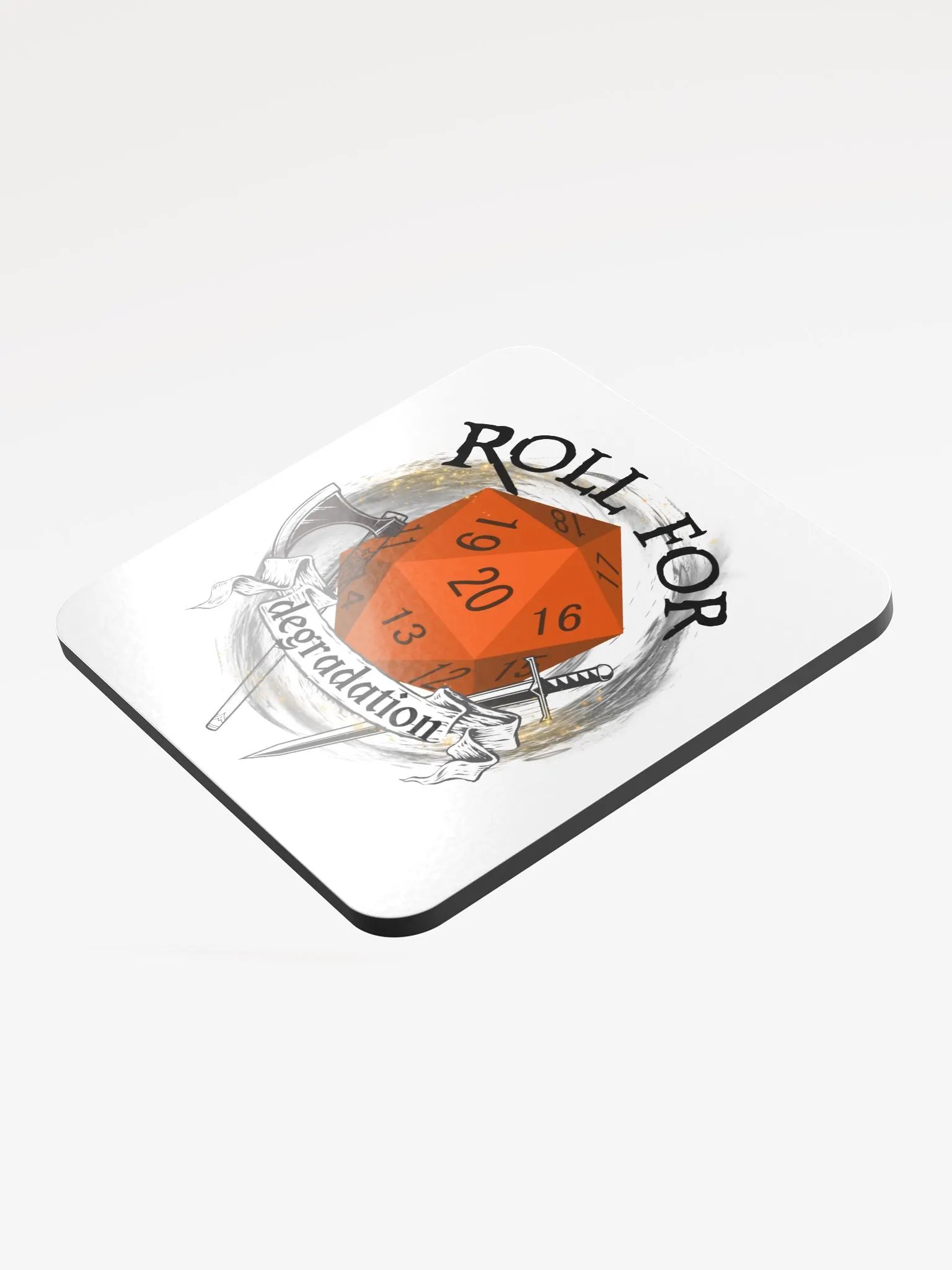 Roll for Degradation coaster product image (4)