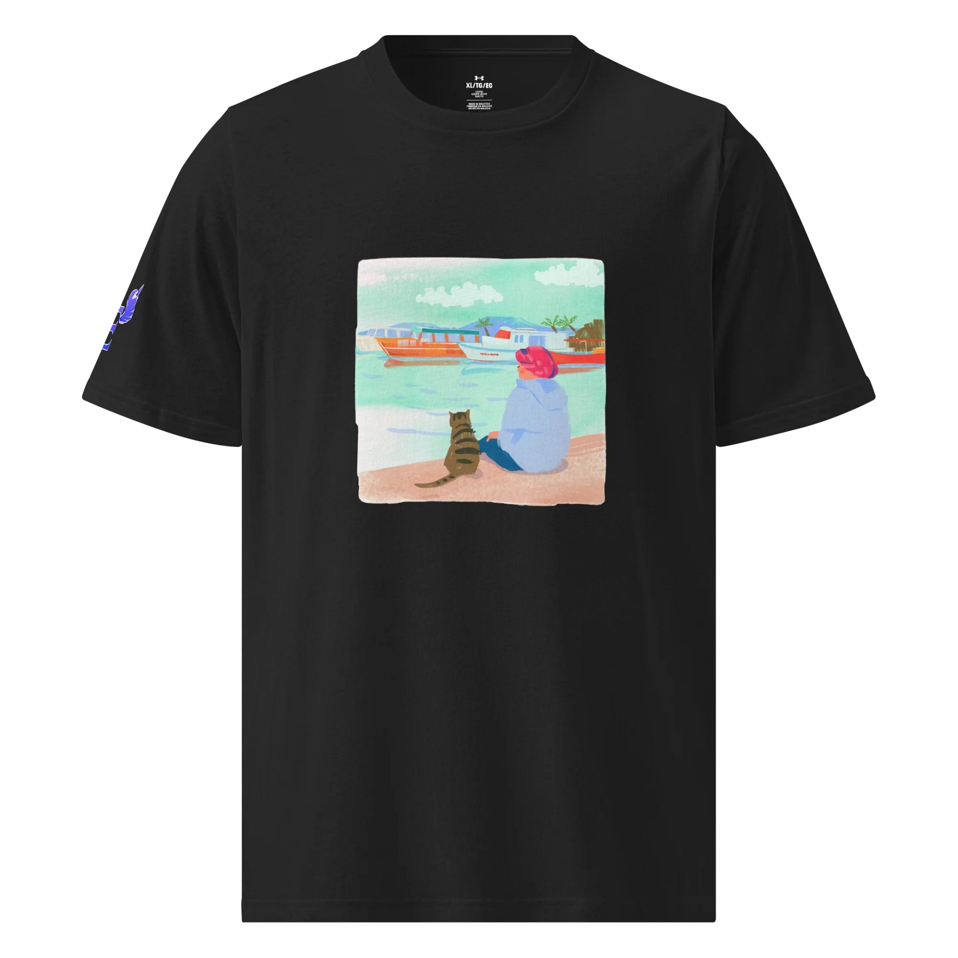 Coastal Breeze Athletic T-Shirt product image (1)