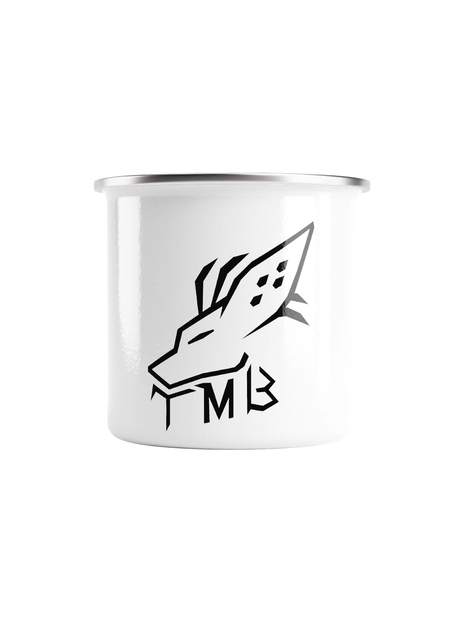 MugBug Logo Enamel Mug product image (1)