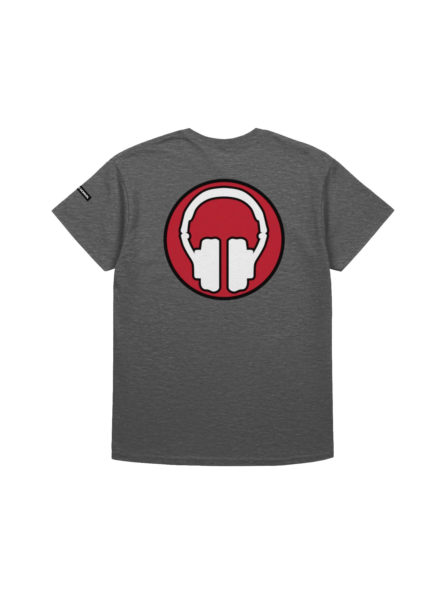 Tribe Large Front Print, With Headphones Back Print T-Shirt product image (2)
