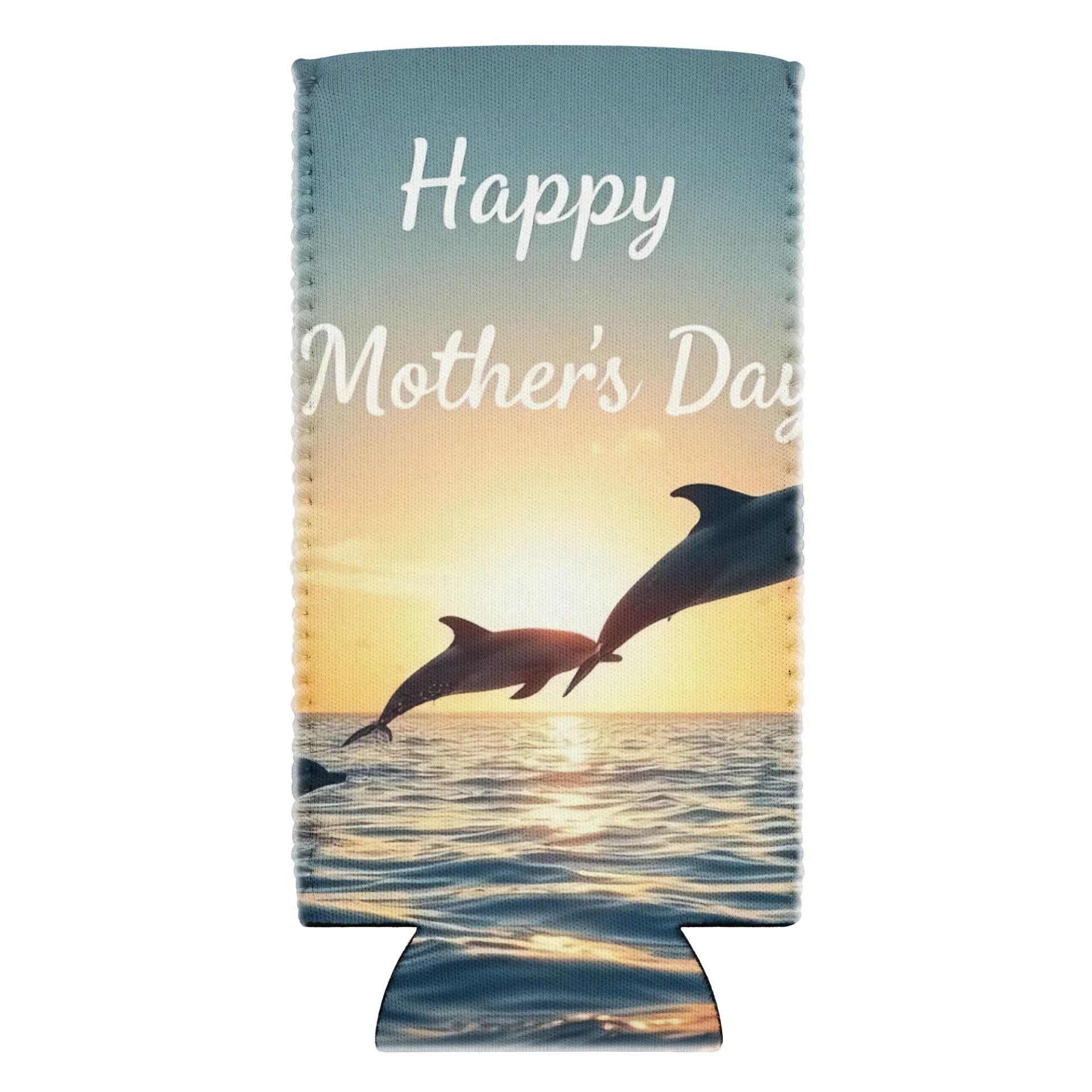 Sunset Dolphins Mother's Day Coozie product image (4)