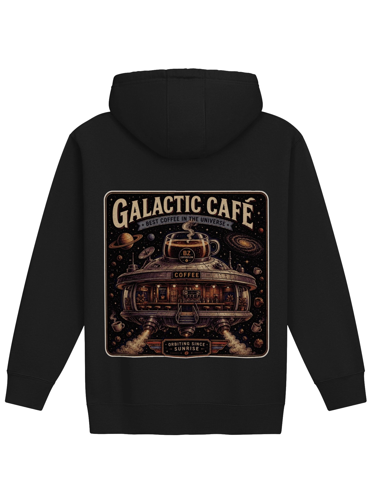 Galactic Café – Best Coffee in the Universe | Women’s Hoodie product image (13)