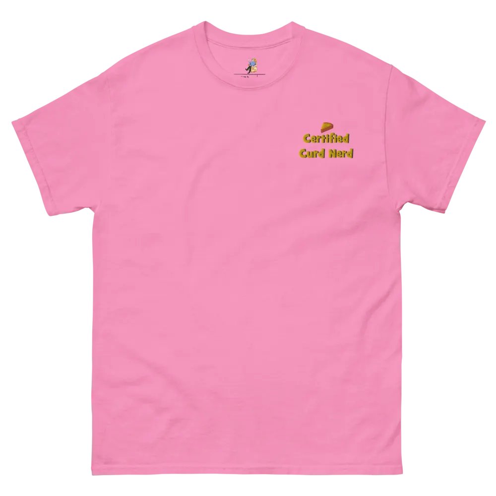 Certified Curd Nerd T-Shirt Embroided Logo product image (149)
