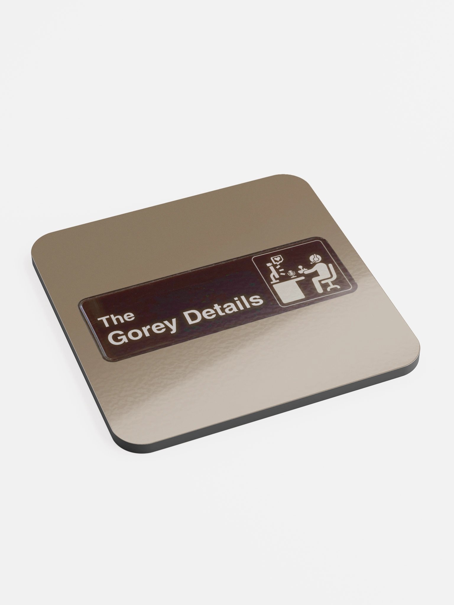 The Studio - Glossed Cork Coaster product image (2)