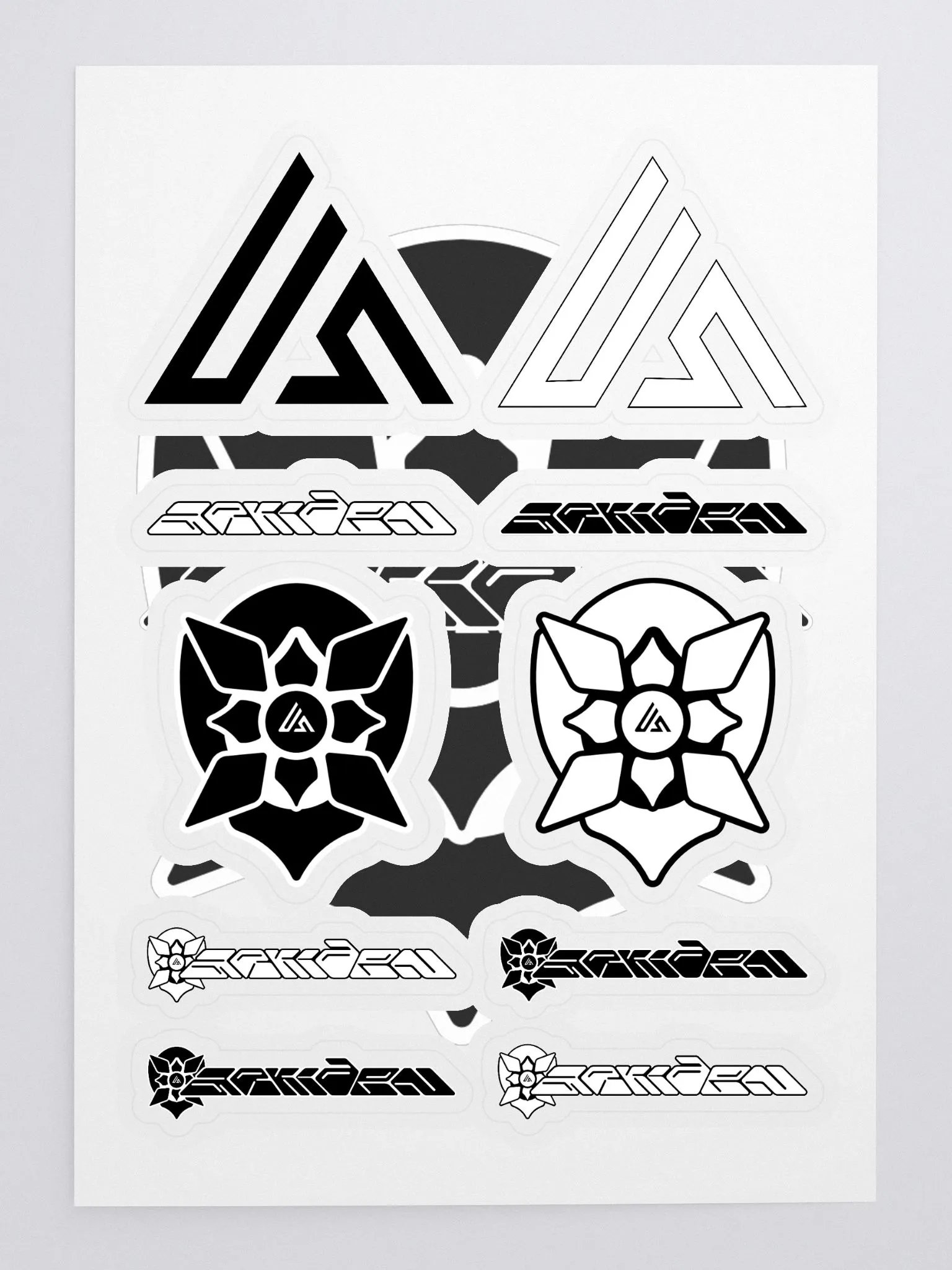 B&W Arkiden Stickers product image (3)