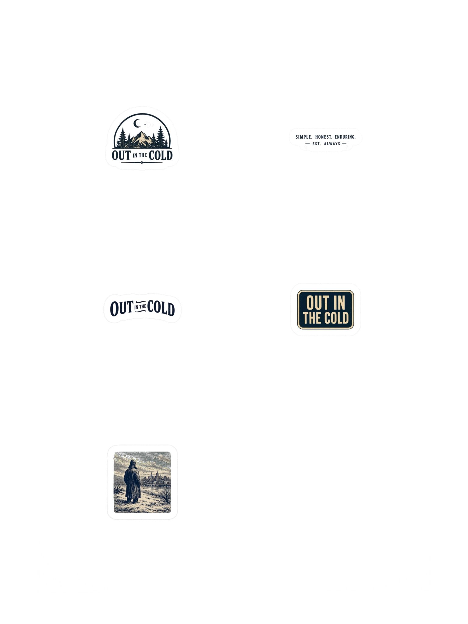 Out in the Cold Sticker Sheet product image (3)