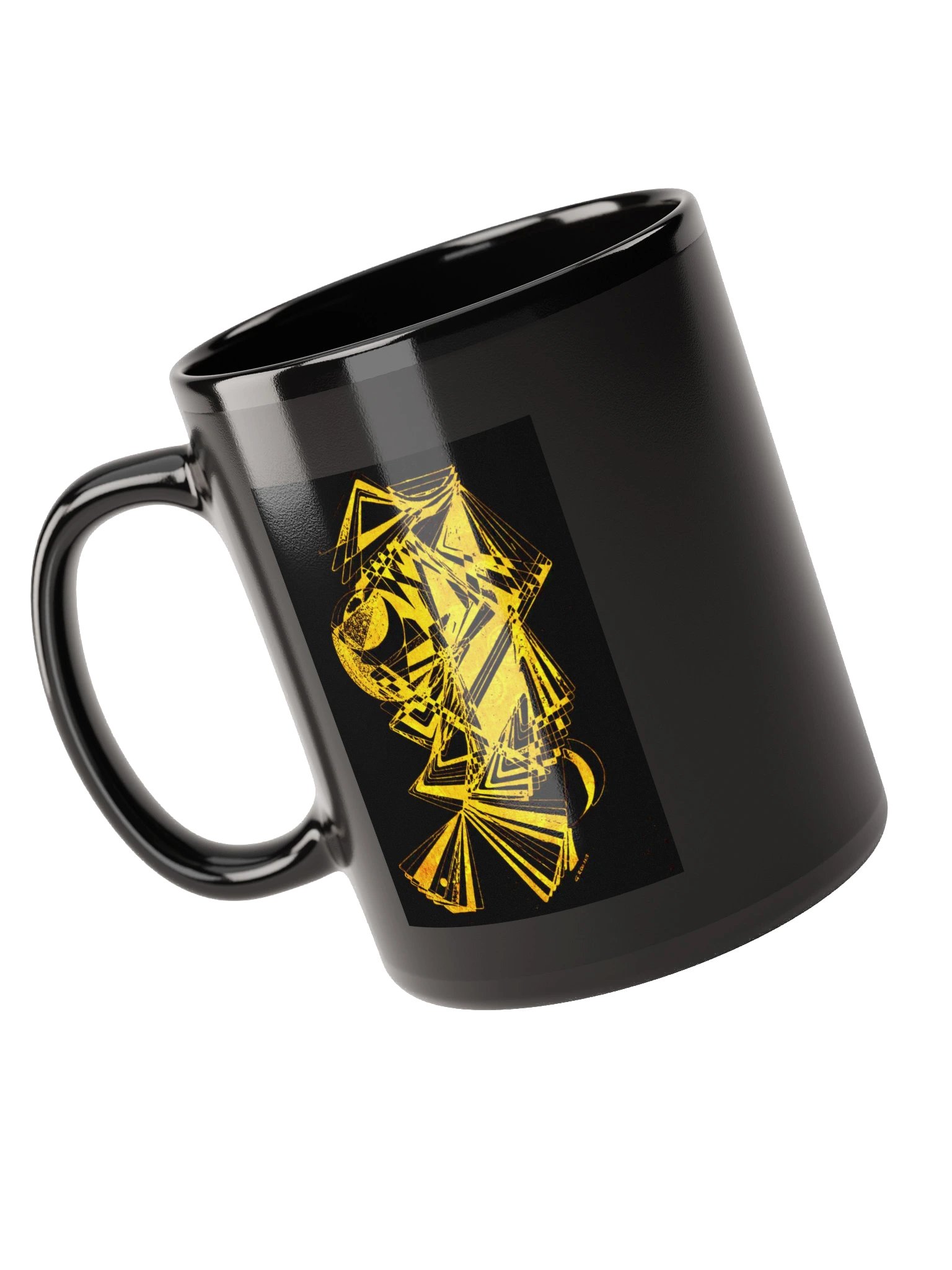 The Samurai 2026 Gold Edition — Black Glossy Mug product image (11)
