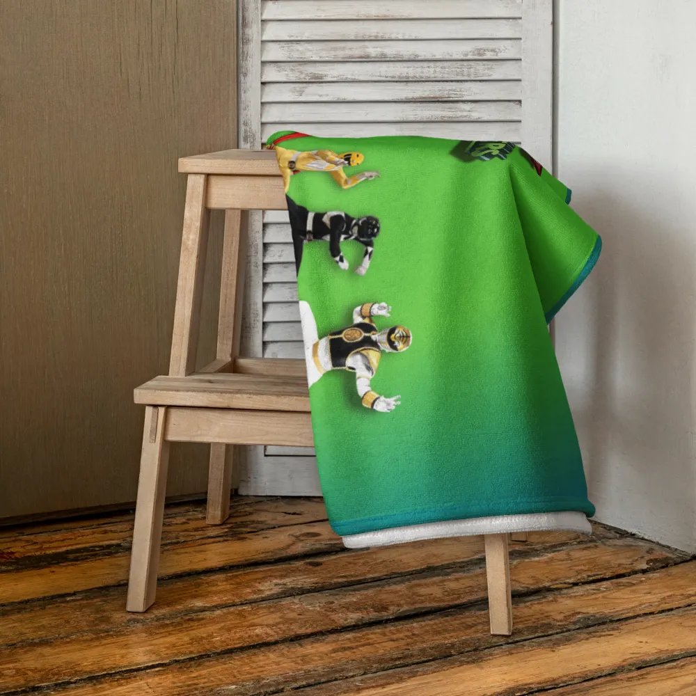 Morphin Towel Power: Mighty Morphin Power Rangers product image (4)