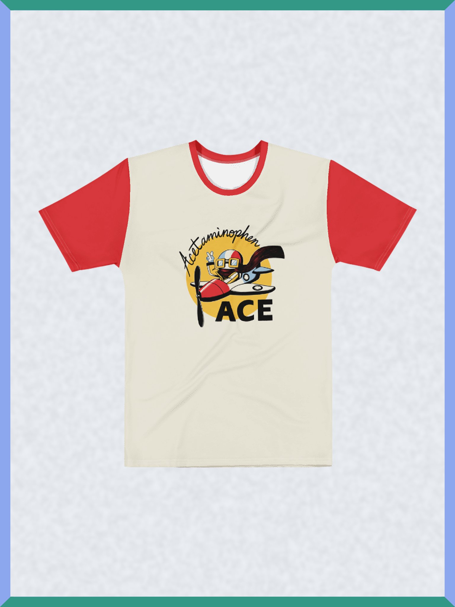 Acetaminophen Ace - Red-Sleeved Shirt product image (1)