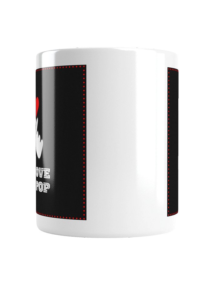 K-POP South Korean finger heart symbol mug product image (2)