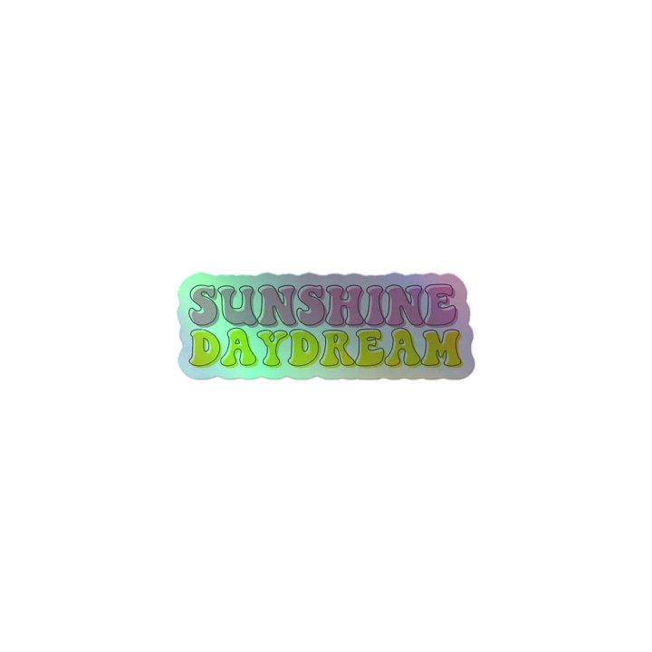 Sunshine Daydream Kiss-Cut Holographic Sticker product image (1)
