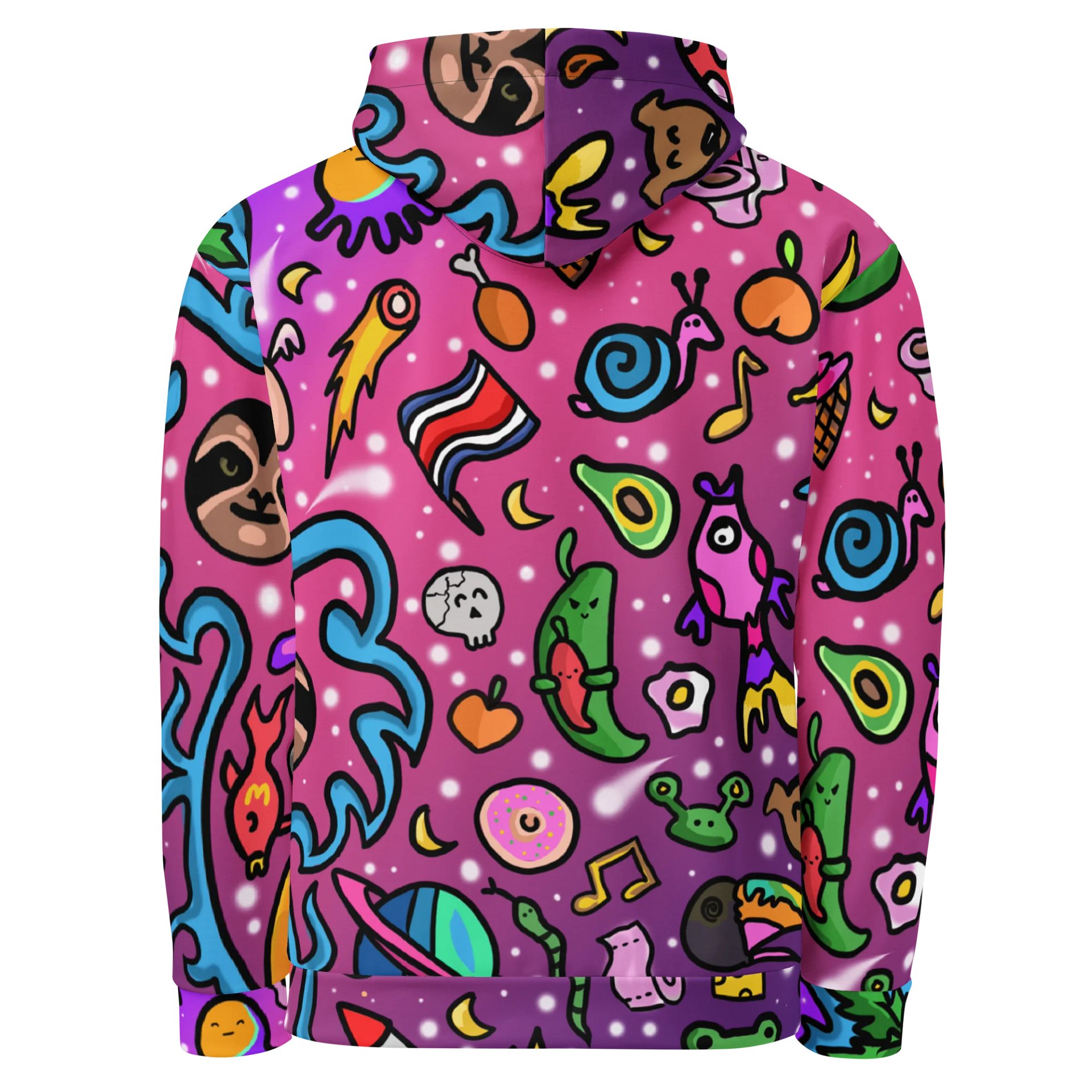 Purple Chaos Hoodie product image (3)