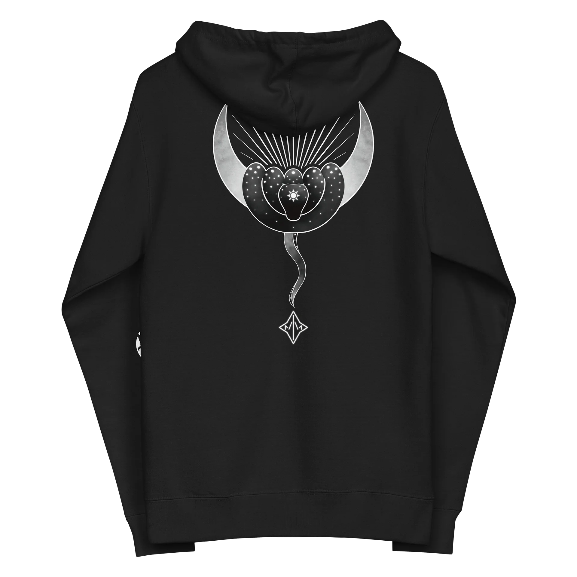 𝖘𝖊𝖗𝖕𝖊𝖓𝖙𝖊 fleece zip-up hoodie product image (2)