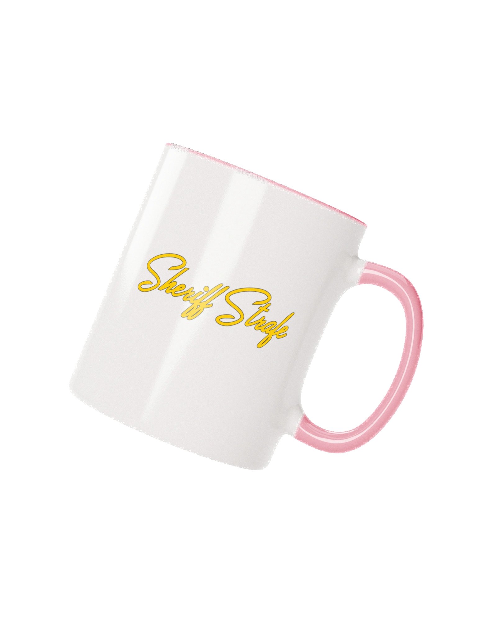 Sheriff Logo And Name Ceramic Mug with Color Inside product image (2)