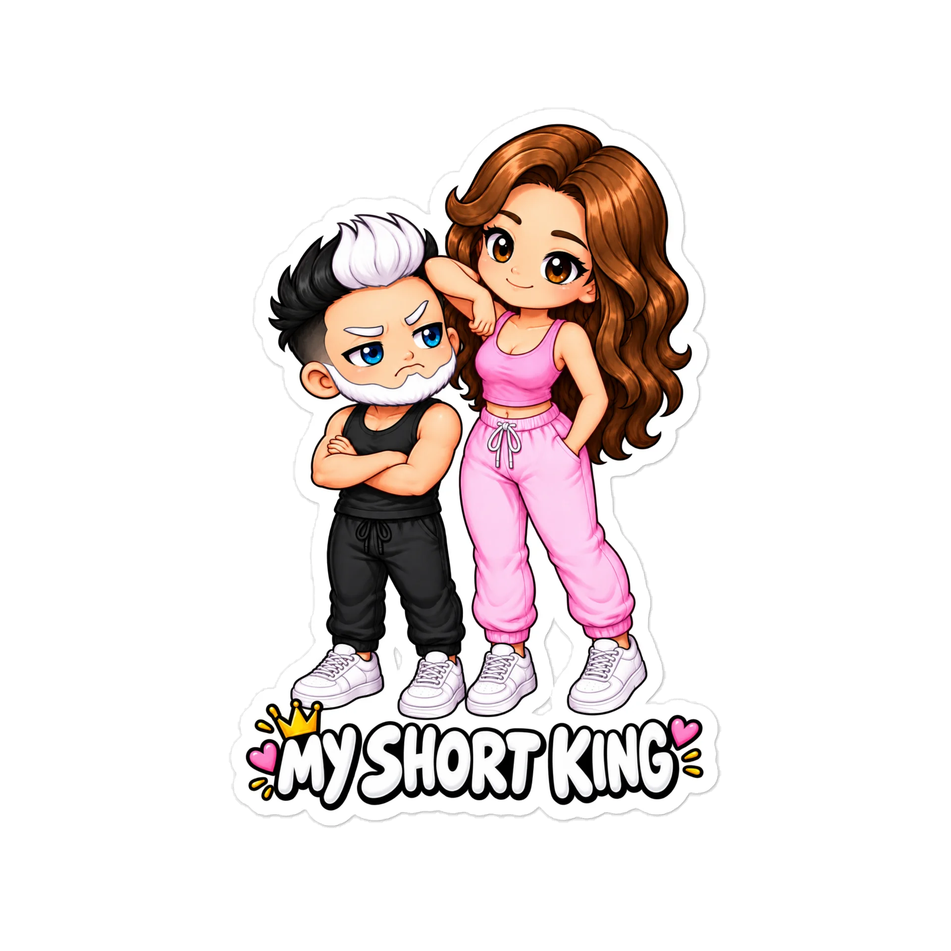 My Short King Sticker product image (1)