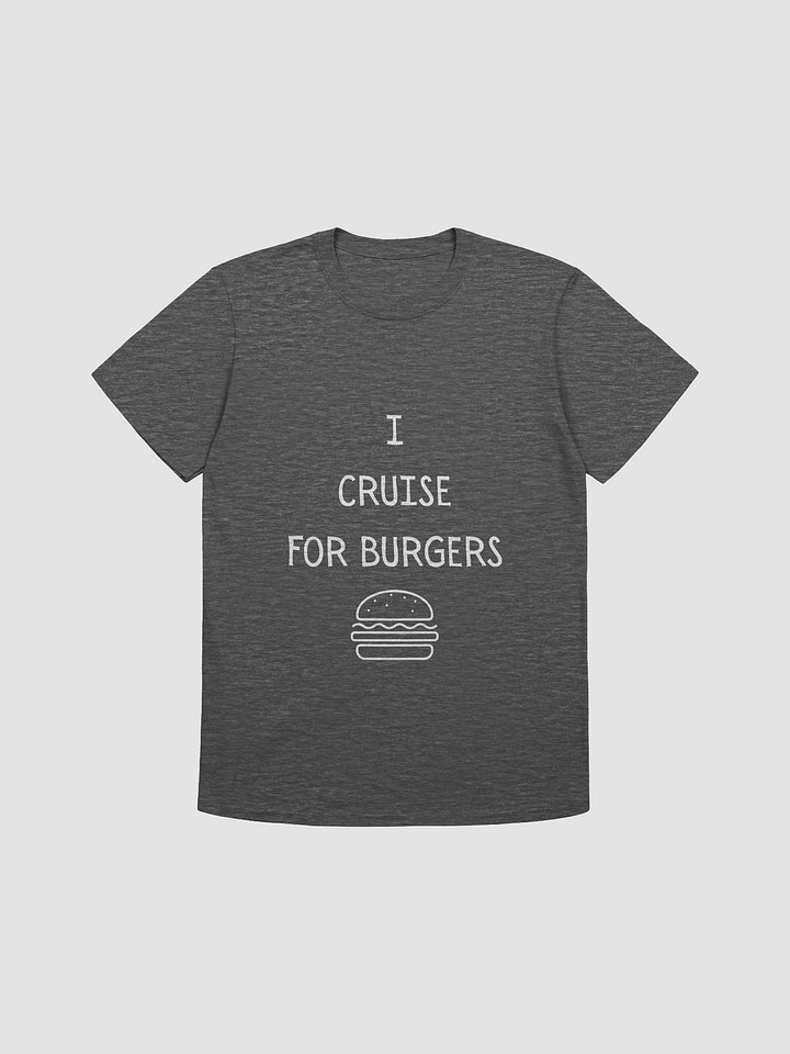 Burger T-Shirt - Dark Heather Gray product image (1)