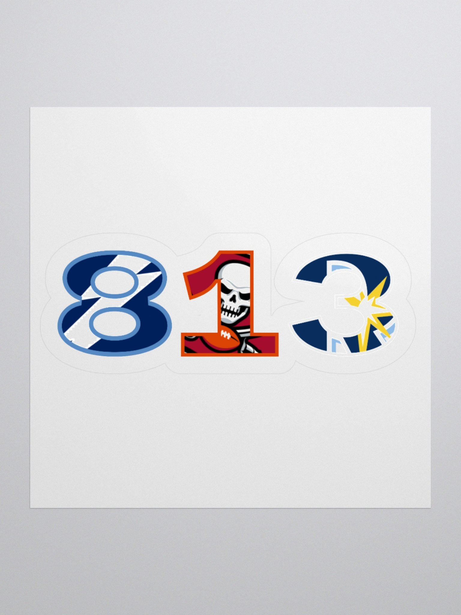 Tampa 813 Sticker product image (1)
