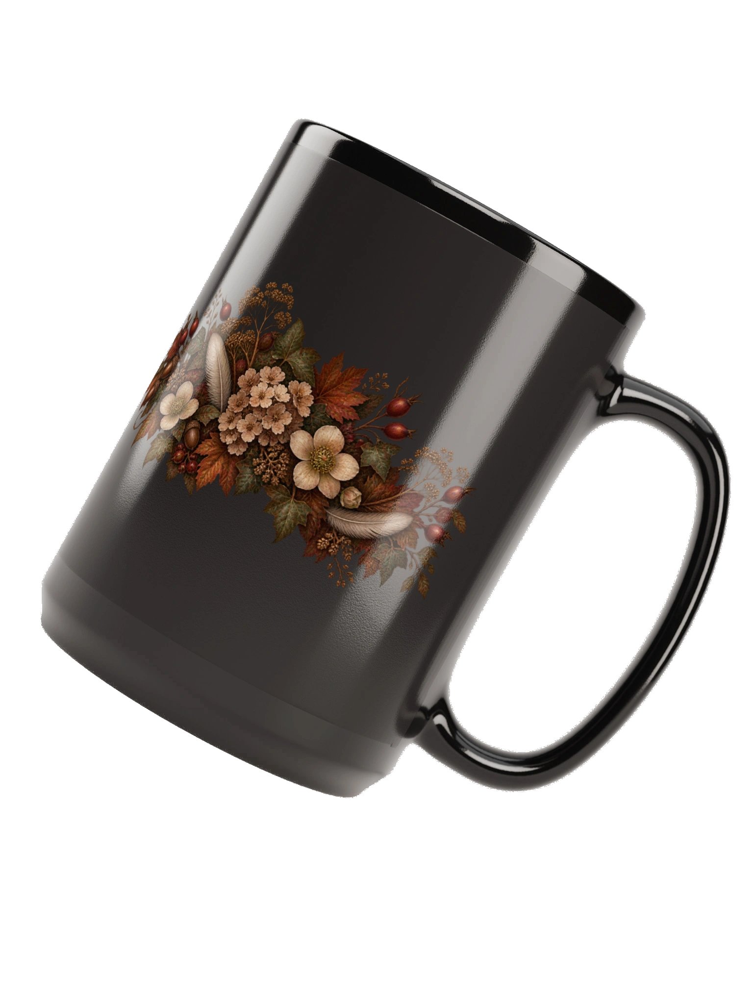 The Garden Messenger Black Mug product image (4)