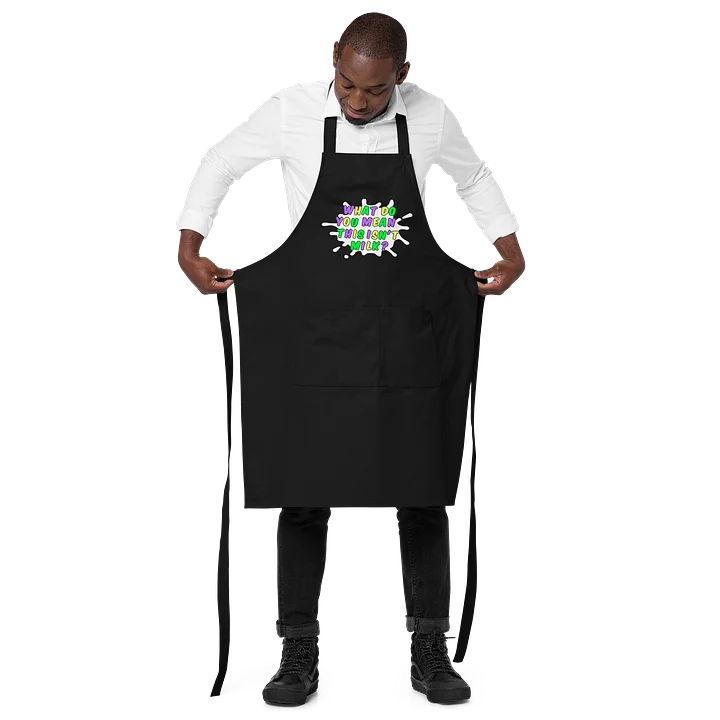 JizzyBits Apron (This Isn't Milk? Question version) product image (2)
