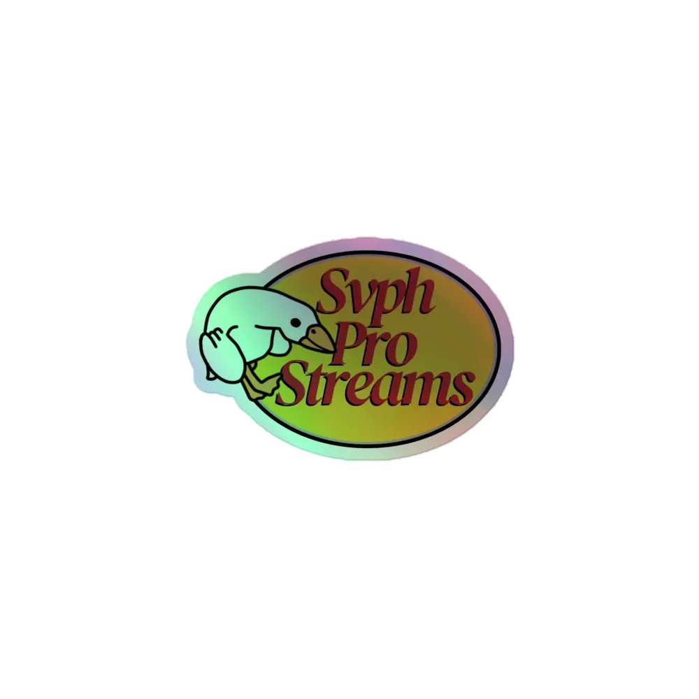 holographic sticker - svph pro streams product image (1)