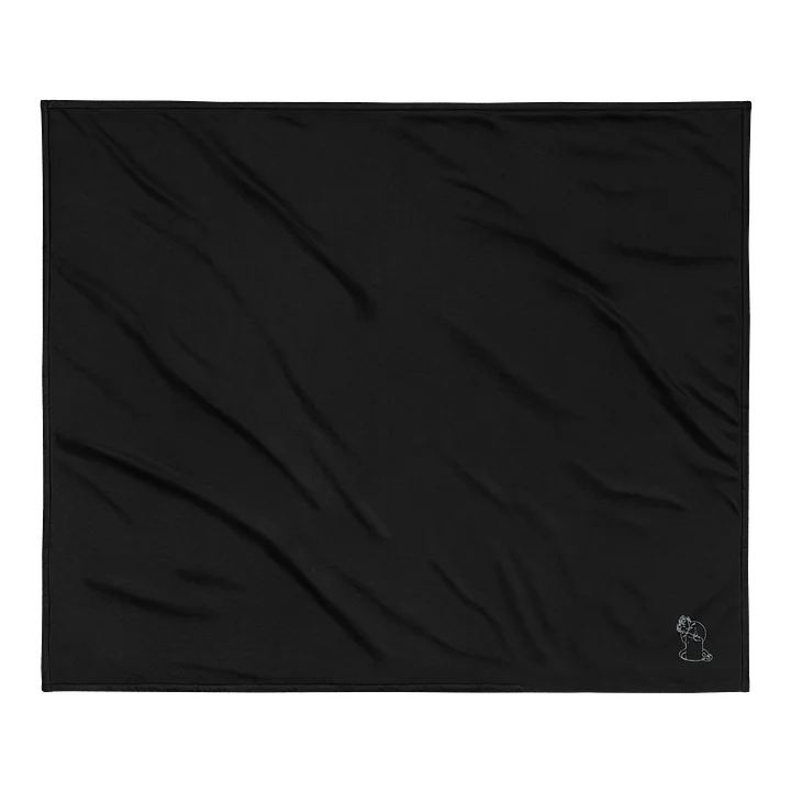 Your Moth, My Flame Throw Blanket - Silver product image (2)