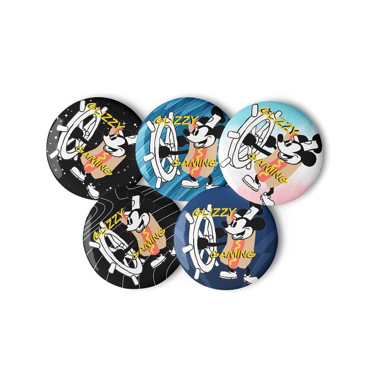 Captain Glizzy Pin Set product image (3)