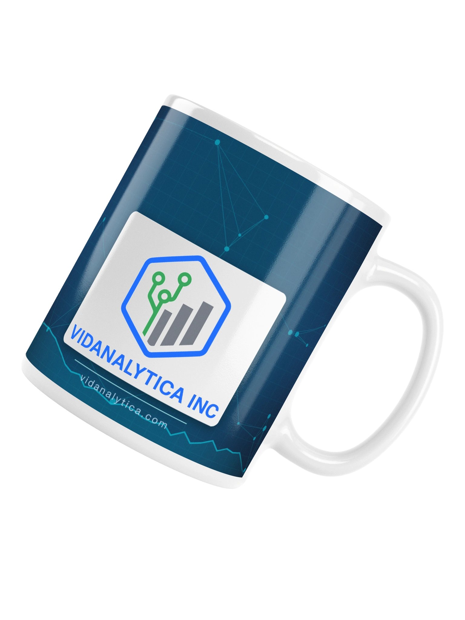 VIDANALYTICA INC Mug - Navy product image (16)
