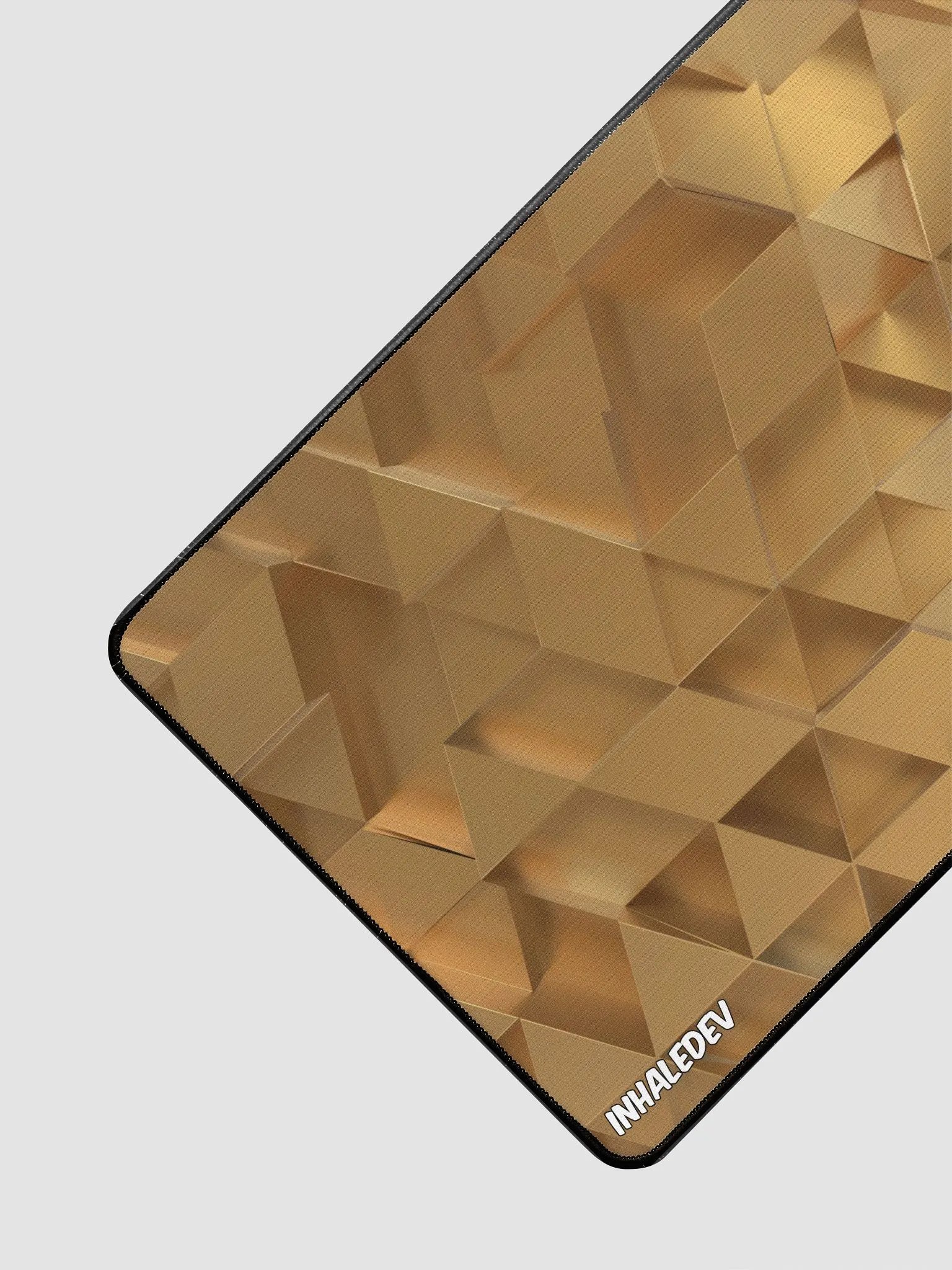 Gold Triangles- Desk Mat product image (3)